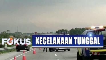 Minibus Tabrak Separator Jalan Tol Pasuruan-Probolinggo, 6 Orang Terluka