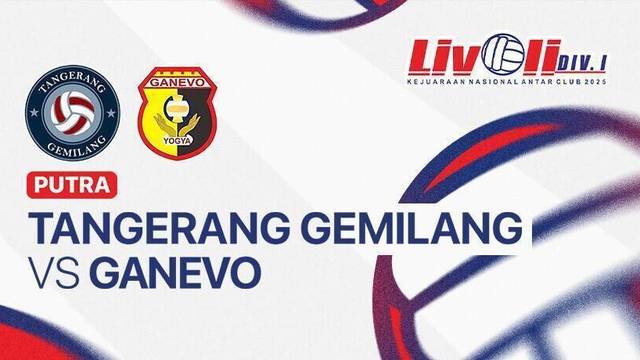 Putri: Tangerang Gemilang vs Ganevo - Full Match | Livoli Divisi 1 2025