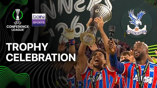 Crystal Palace Trophy Celebration | UEFA Conference League 2025/26