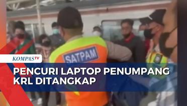 Pelaku Pencurian Laptop Penumpang KRL Ditangkap di Stasiun Manggarai, Diserahkan ke Polda Metro