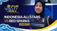 Aksi Megawati Bersama Red Sparks dan Indonesia All Star | Fun Volleyball