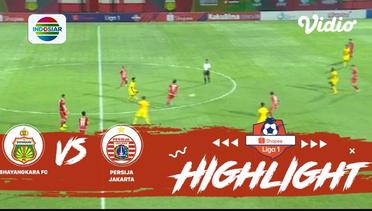 Bhayangkara FC (3) vs (0) Persija Jakarta - Halftime Highlights | Shopee Liga 1