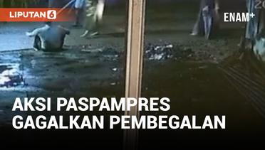 Detik-detik Anggota Paspampres Gagalkan Aksi Begal di Bekasi
