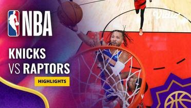 New York Knicks vs Toronto Raptors - Highlights | NBA Regular Season 2023/24