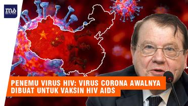 Penemu Virus HIV/Aids Yakin Virus Corona Buatan China