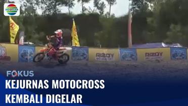 Kejuaran Nasional Motorcross di Mojokerto | Fokus