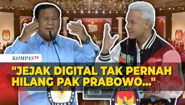 Ganjar Sindir Prabowo soal Ucapan Otak Lambat: Jejak Digital Tak Pernah Hilang Pak!