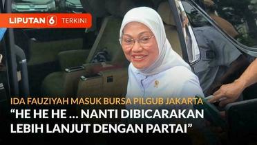 Respons Menaker Ida Fauziyah soal Namanya Masuk Bursa Pilgub Jakarta | Liputan 6
