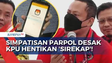 Klaim Sistem Rekapitulasi Pemilu 2024 Bermasalah, Simpatisan Parpol Minta KPU Hentikan 'Sirekap'!