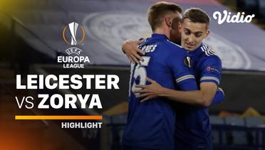 Highlight - Leicester City vs Zorya Luhansk I UEFA Europa League 2020/2021