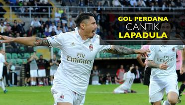 Gol Perdana Cantik Lapadula untuk Kemenangan AC Milan