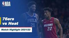 Match Highlight | Philadelphia 76ers vs Miami Heat | NBA Playoff: Conference Semifinal 2021/22
