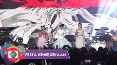 Seru!! Aksi Sulap Yoko Ferostal Dibarengi Penampilan Alif Lida, Puput Lida & Putri Da "Bendera" - Pesta Kemerdekaan