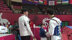 Full Highlight Taekwondo Putra Indonesia vs Korea Selatan | Asian Games 2018