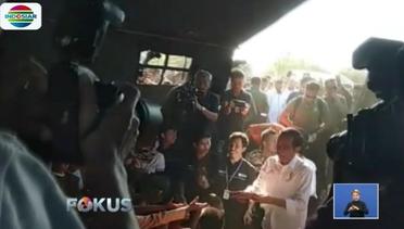 Jokowi Kunjungi Posko Korban Gempa di Lombok Timur, NTB - Fokus