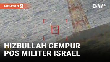 Hizbullah Klaim Serang Pos Militer Israel di Dekat Perbatasan Lebanon