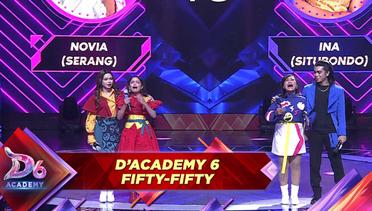 Selamat!! Marsa (Boalemo), Novia (Serang) dan Ina (Situbondo) Mendapat Starterkit dan Lanjut ke Babak Berikutnya!! | D'Academy 6 Fifty Fifty