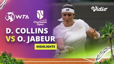 Danielle Collins vs Ons Jabeur - Highlights | WTA Credit One Charleston Open 2024