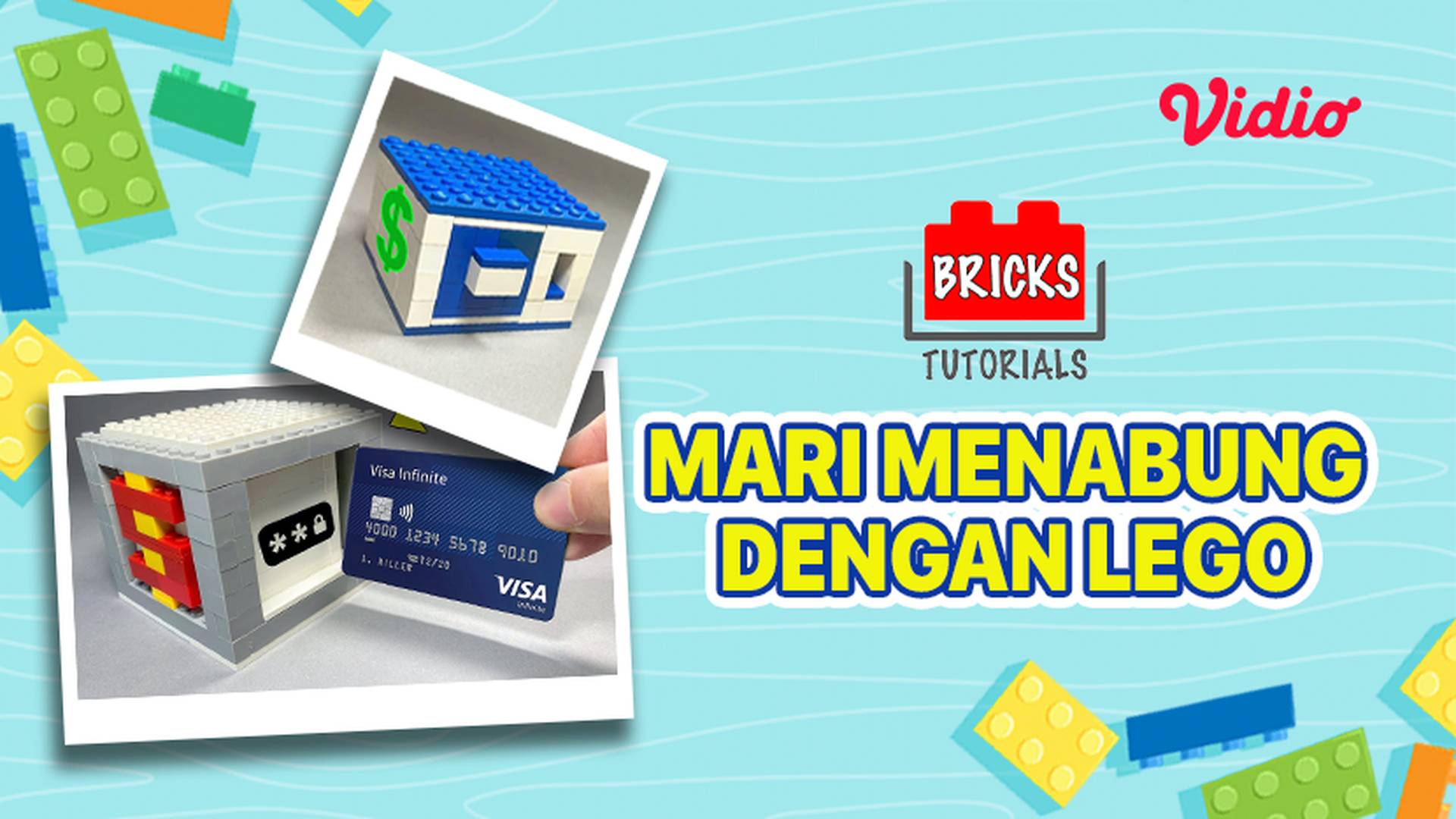 Bricks Tutorials - Mari Menabung dengan Lego
