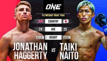 INSANE SPEED Jonathan Haggerty vs. Taiki Naito | Full Fight Replay