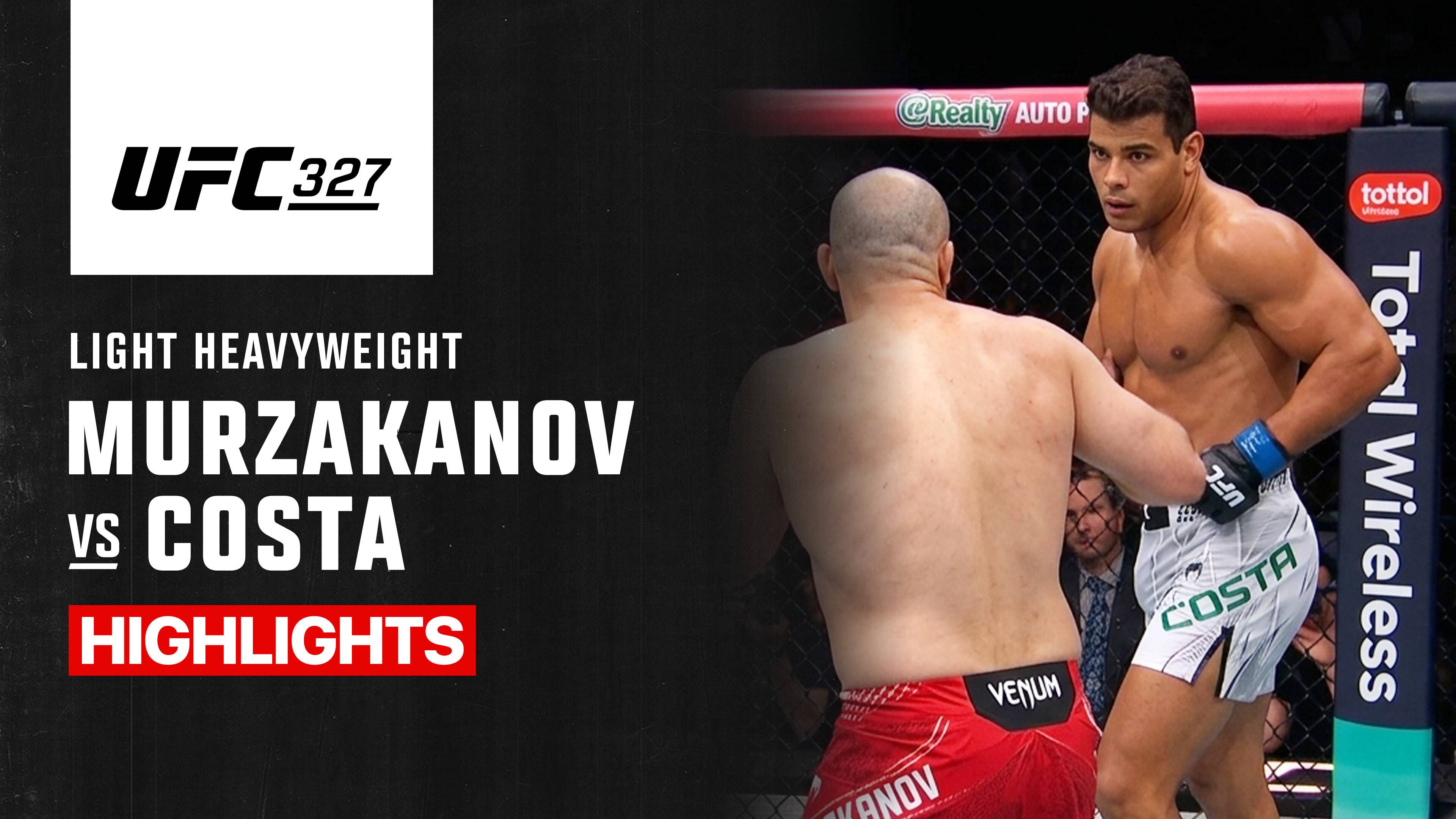 Azamat Murzakanov vs Paulo Costa - Light Heavyweight | UFC 327