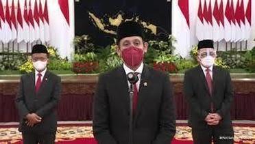 LIVE:  Keterangan Pers Para Menteri Baru, Istana Negara, 28 April 2021