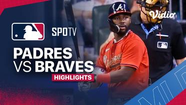 San Diego Padres vs Atlanta Braves - Highlights | MLB 2024