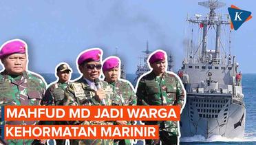 Mahfud MD Ditetapkan sebagai Warga Kehormatan Koprs Marinir