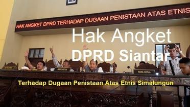 DPRD Siantar Setujui Hak Angket atas dugaan Penistaan Etnis Simalungun Terhadap Walikota