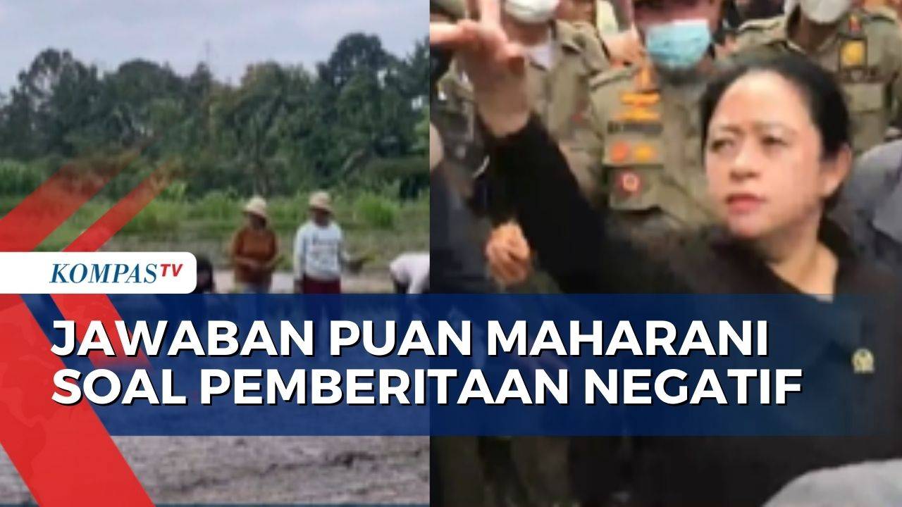 EKSKLUSIF! - Jawaban Puan Maharani Soal Eskpresi saat Bagi-bagi Kaos