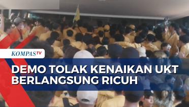 Ricuh! Mahasiswa Universitas Jenderal Soedirman Protes Kenaikan UKT