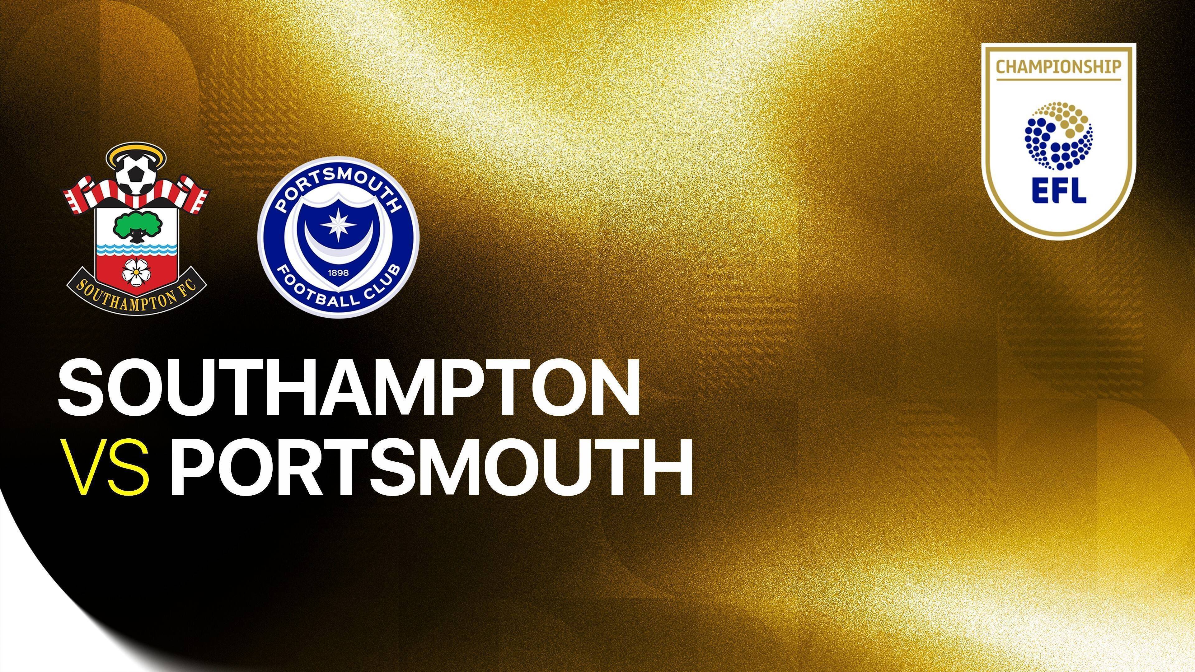 Southampton vs Portsmouth FC