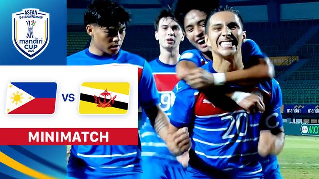 Philippines vs Brunei Darussalam - Mini Match | ASEAN U-23 Championship Mandiri Cup