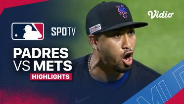 San Diego Padres vs New York Mets - Highlights  | MLB 2024