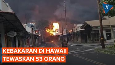 Akibat Kebakaran Hutan Hawaii 53 Tewas, Pulau Maui Hangus