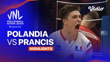 Semifinal: Polandia vs Prancis - Highlights | Men's Volleyball Nations League 2024
