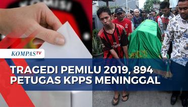 Sejarah Kelam Petugas KPPS Pemilu 2019, 894 Orang Meninggal dan 5.175 Sakit