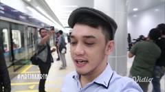 Ichsan Akbar uji coba MRT Jakarta