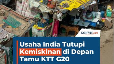 Usaha India Tutupi Kemiskinan di Depan Tamu KTT G20