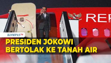 Presiden Jokowi Bertolak ke Tanah Air, usai Kunker dari Dubai