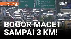 Libur Panjang Kenaikan Yesus Kristus, Bogor Macet Parah!