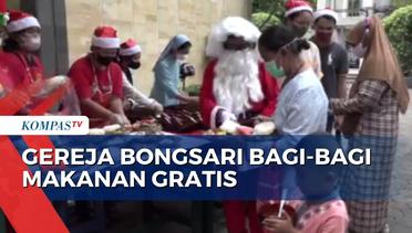 Program Piring Kasih di Gereja Bongsari, Bagi-bagi Makanan Gratis Jelang Perayaan Natal