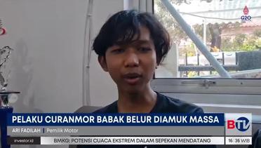 Aksi Pelaku Curanmor di Tanjung Duren Kepergok Warga