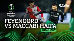 Highlight - Feyenoord vs Maccabi Haifa | UEFA Europa Conference League 2021/2022