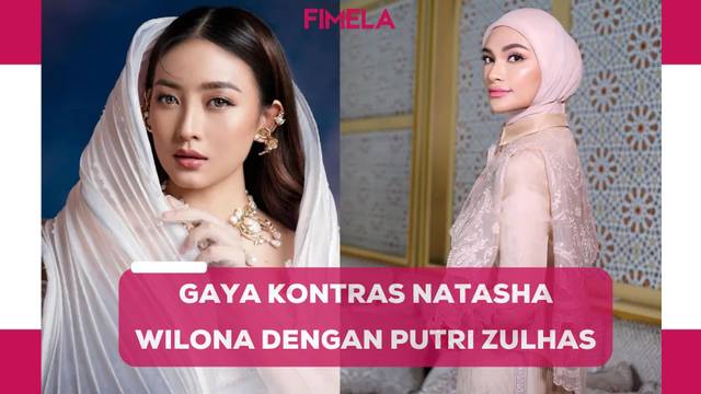 10 Gaya Kontras Natasha Wilona dan Putri Zulkifli Hasan, Keduanya Punya Pesona Khas Masing-Masing