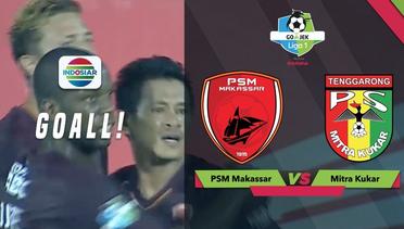 Goal Rizky Pellu - PSM Makassar (1) vs Mitra Kukar (0) | Go-Jek Liga 1 bersama Bukalapak