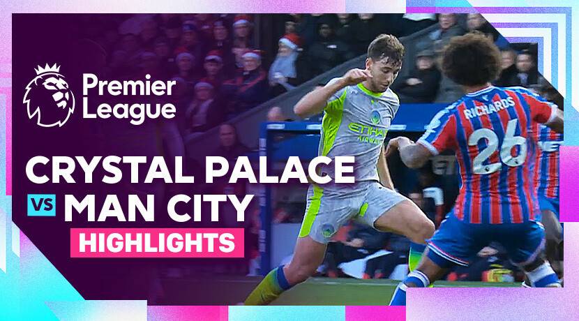 Crystal Palace vs Man City