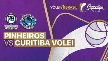 Full Match | Pinheiros vs Curitiba Vlei | Brazilian Women's Volleyball League