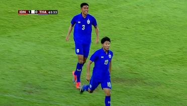 Gol!! Tendangan Tajam Paripan Wongsa Dari Luar Kotak Berhasil Samakan Kedudukan, Skor 1-1 | International Friendly Match U-20