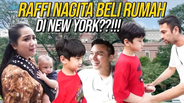 BAIM SHOCK RAFATHAR NGAMBEK!! RAFFI NAGITA LSG BELI RUMAH DI NEW YORK! BAIM SIBUK BUJUKIN RAFATHAR..